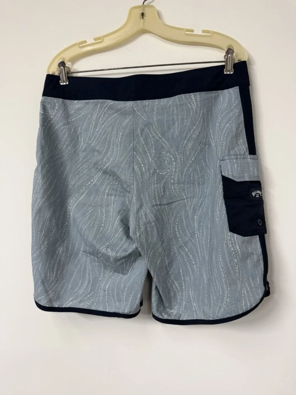 Billabong 73 Pro Men's 31 (31x10.5)‎ Blue Boardshort Swim Trunks Hybrid Recycler